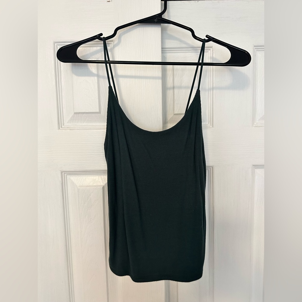 American Eagle Small Dark Green Tank Top